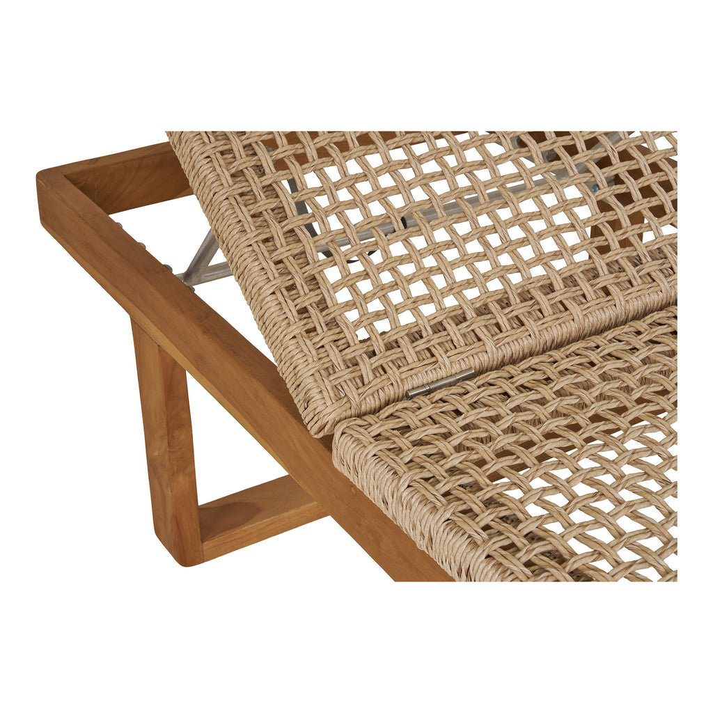 Derby Sun Lounger — Natural