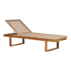 Derby Sun Lounger — Natural