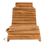 Arrieta Sun Lounger — Natural