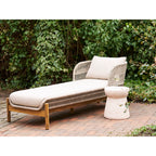 Terracina Sun Lounger — Brown / Beige