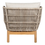 Terracina Sun Lounger — Brown / Beige