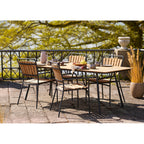 Cleveland Dining Chair — Natural / Black