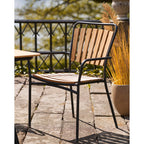 Cleveland Dining Chair — Natural / Black