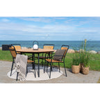 Cleveland Dining Chair — Natural / Black