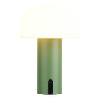 Soham LED Lamp — White / Green
