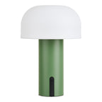 Soham LED Lamp — White / Green