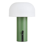 Soham LED Lamp — White / Green