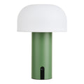 Soham LED Lamp — White / Green