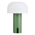 Soham LED Lamp — White / Green