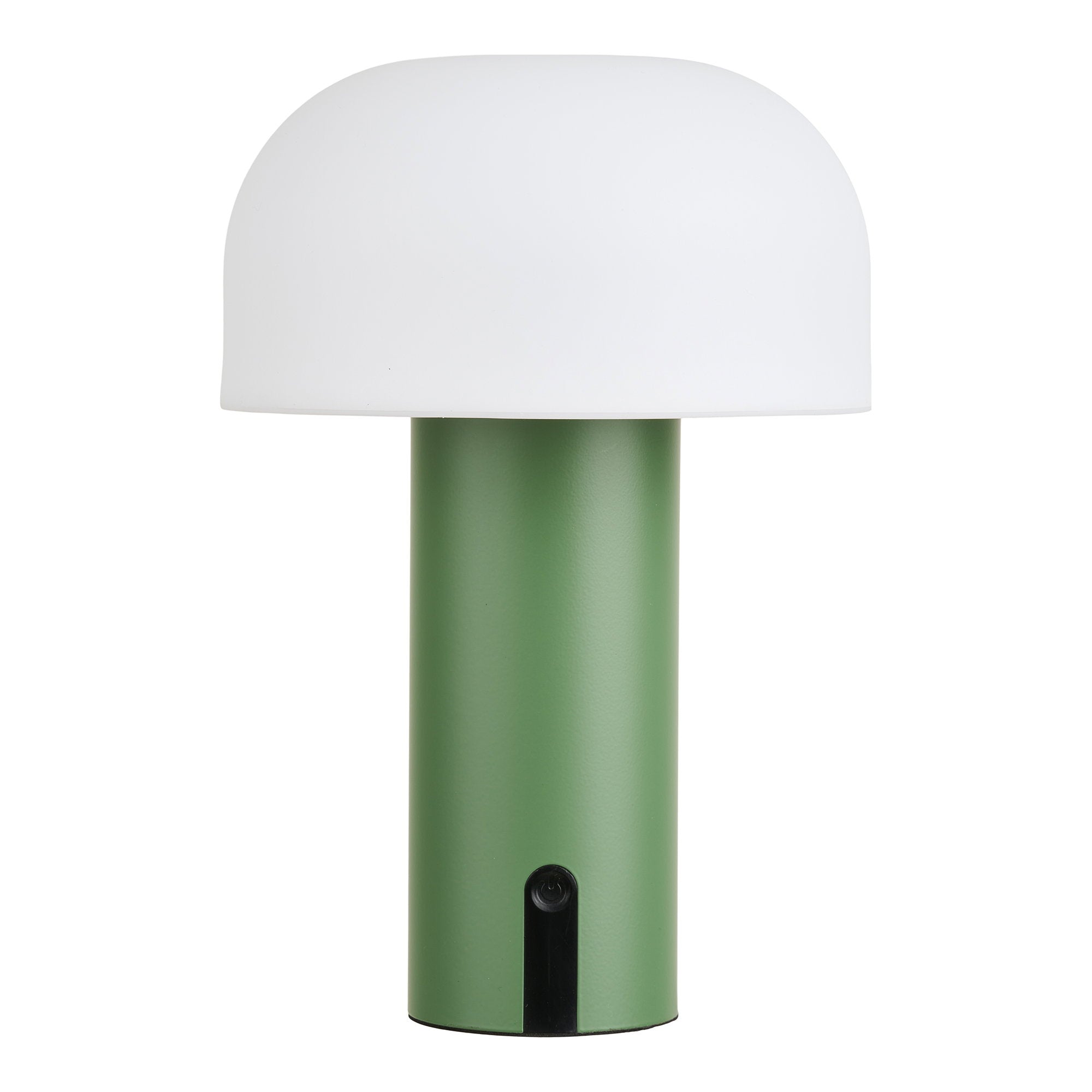 Soham LED Lamp — White / Green