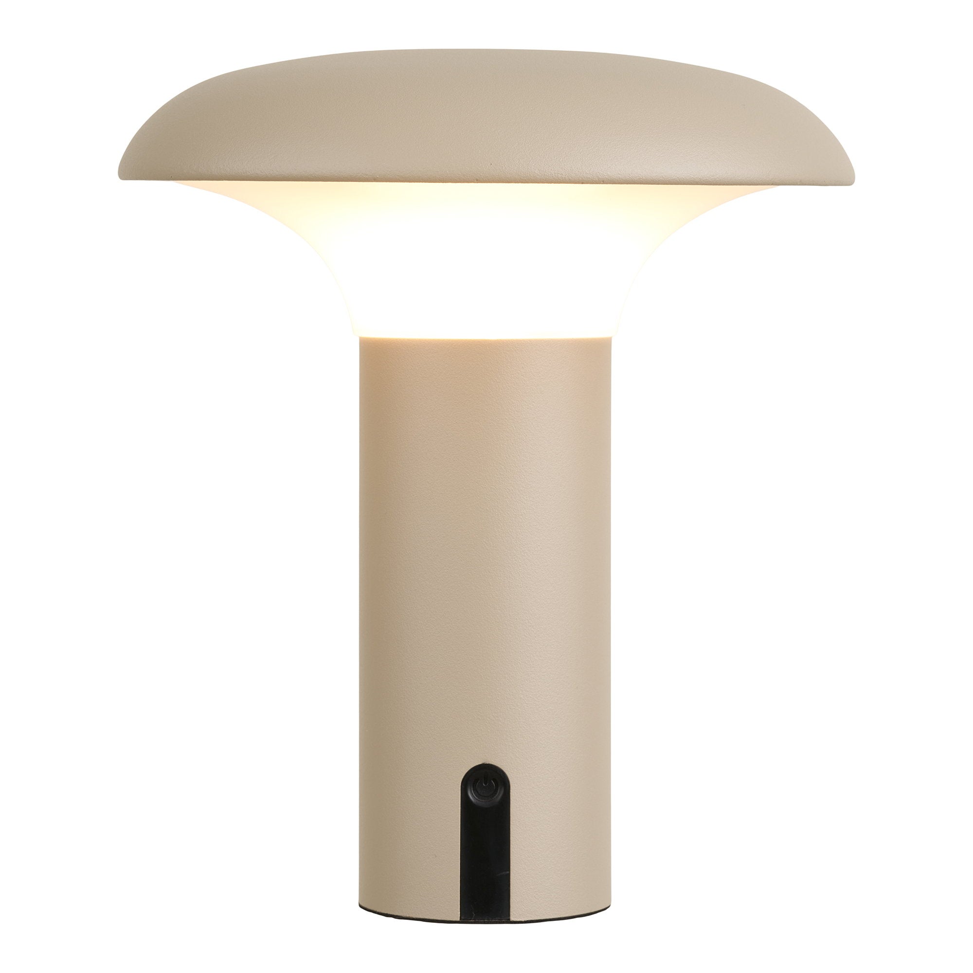 Ramsey LED Lamp — Beige