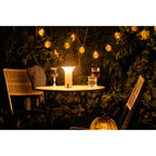 Ramsey LED Lamp — Beige