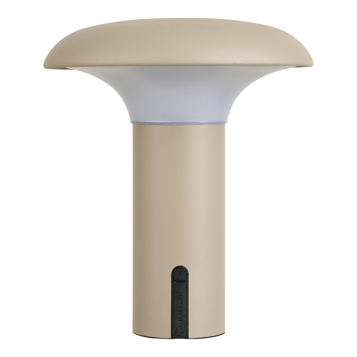 Ramsey LED Lamp — Beige