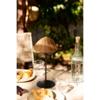 Wigan LED Table Lamp — Natural / Black
