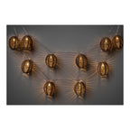 Carlisle LED String Light — Natural / Black
