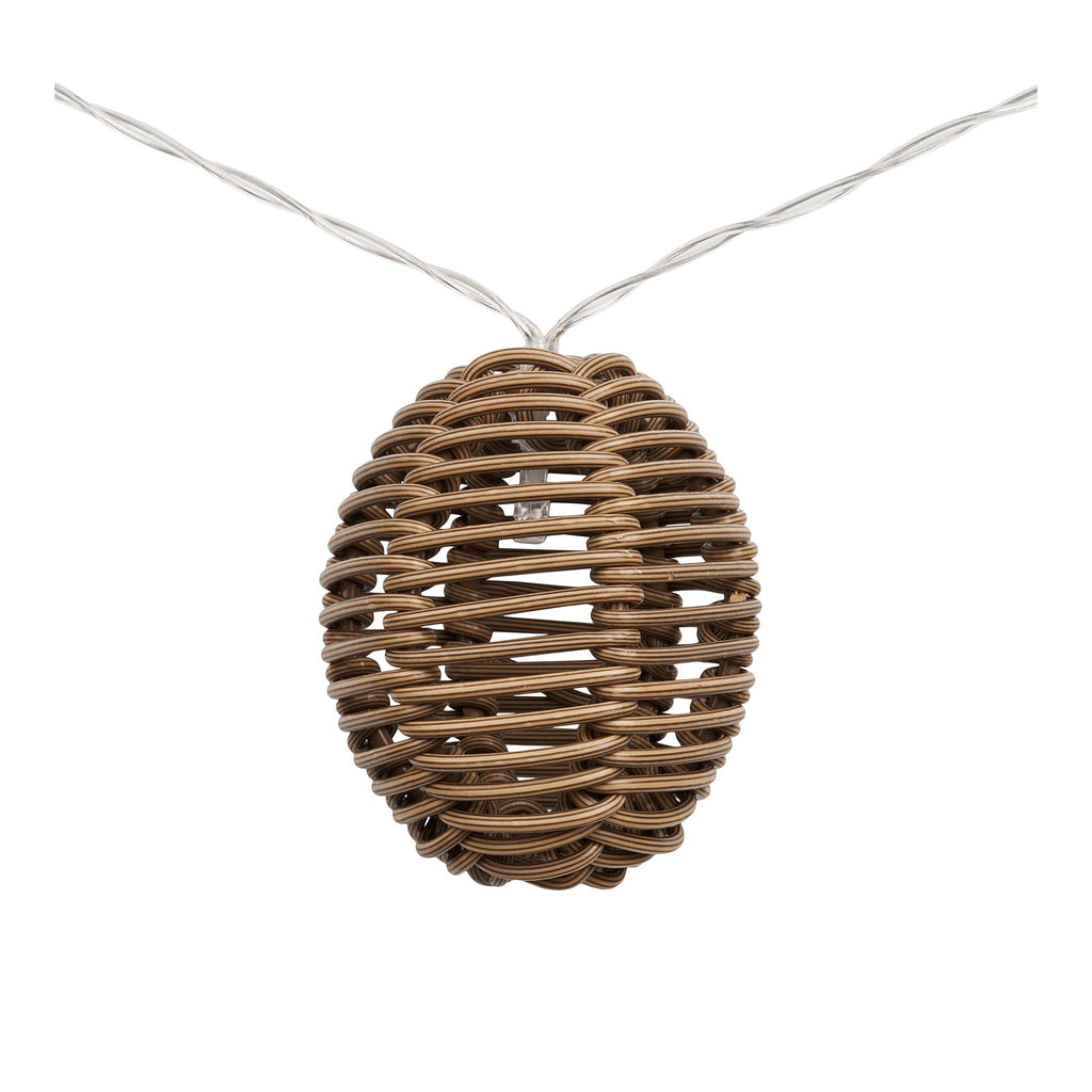 Carlisle LED String Light — Natural / Black