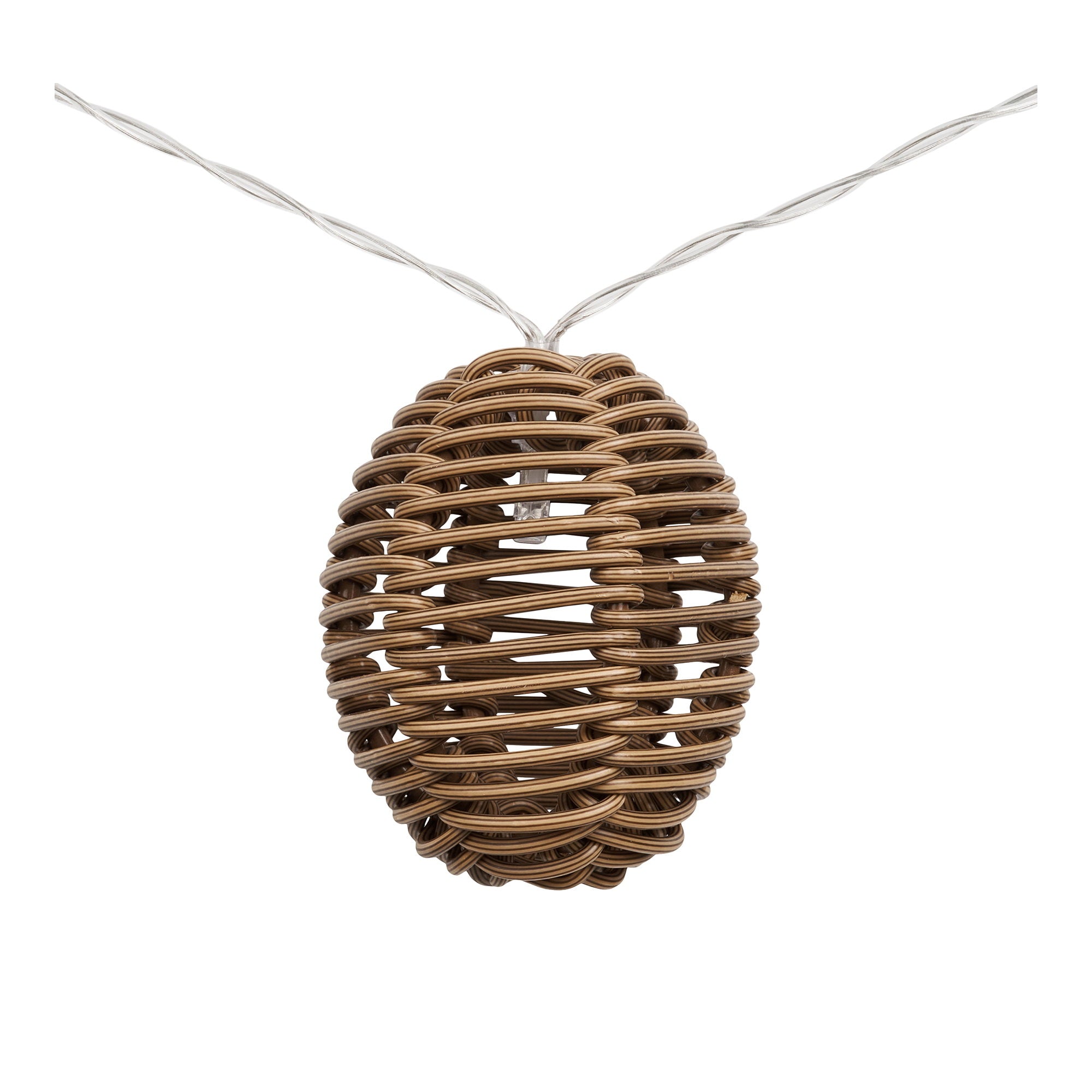 Carlisle LED String Light — Natural / Black