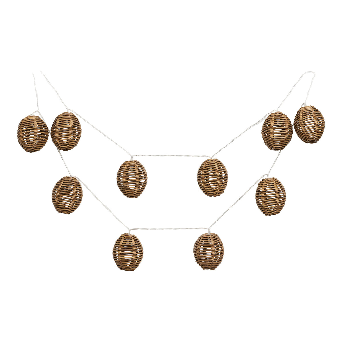 Carlisle LED String Light — Natural / Black
