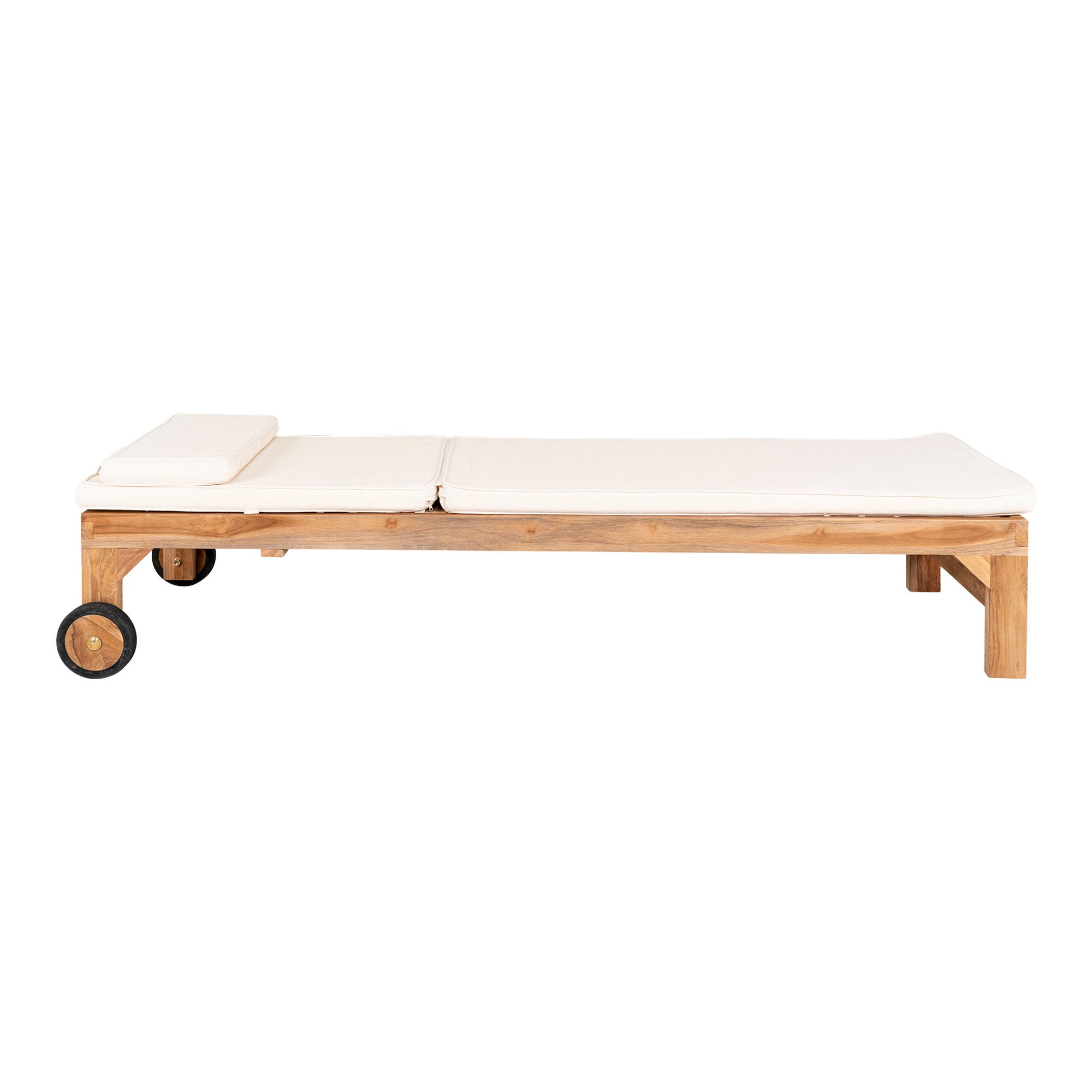 Andorra Cushion for Sunlounger — White