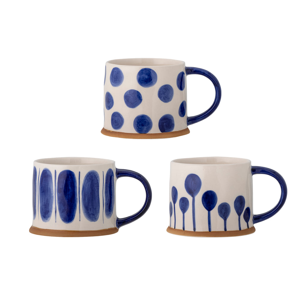 Linora Mug, Blue, Stoneware