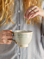 Maple Mug, Green, Stoneware