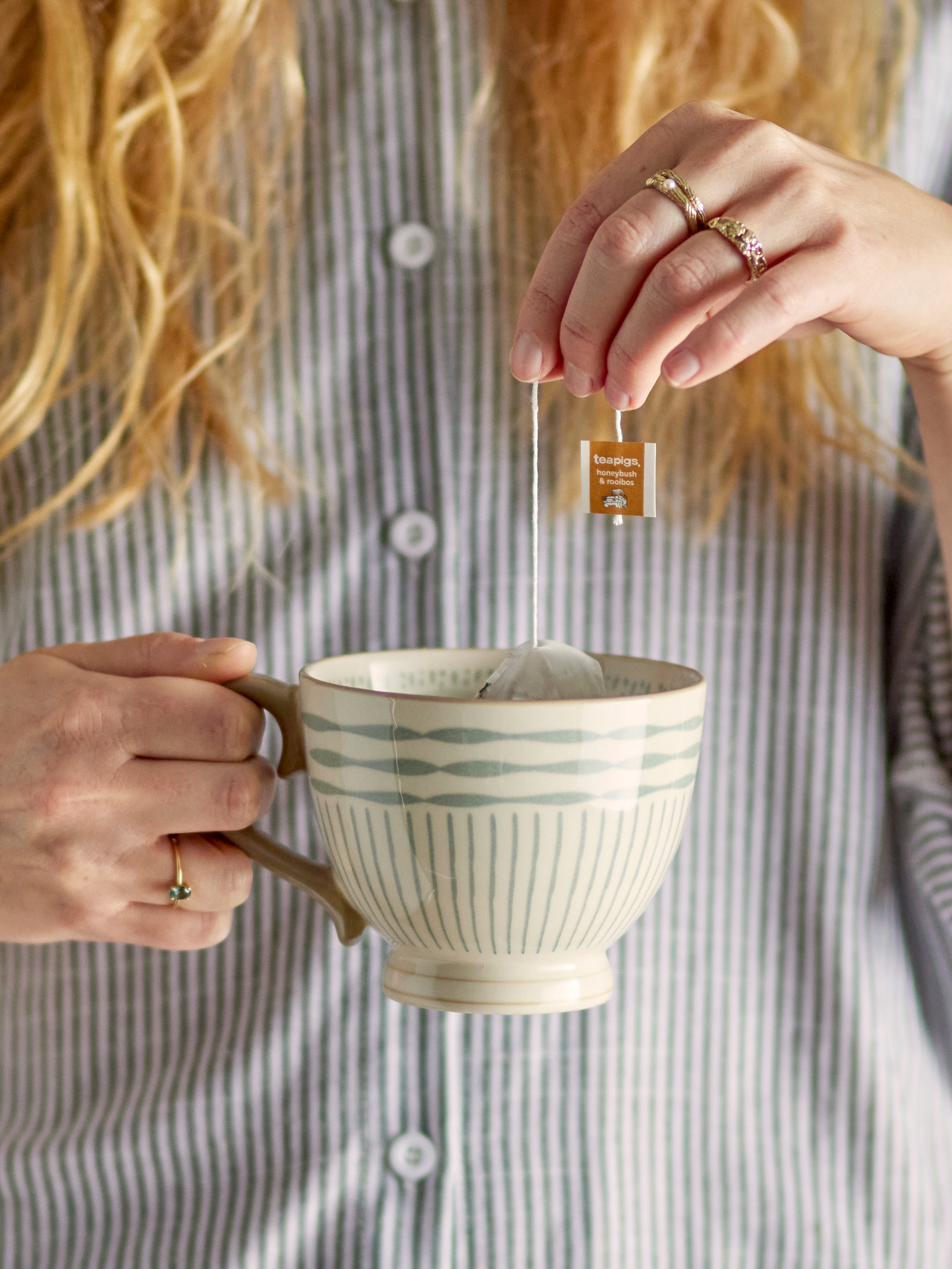 Maple Mug, Green, Stoneware