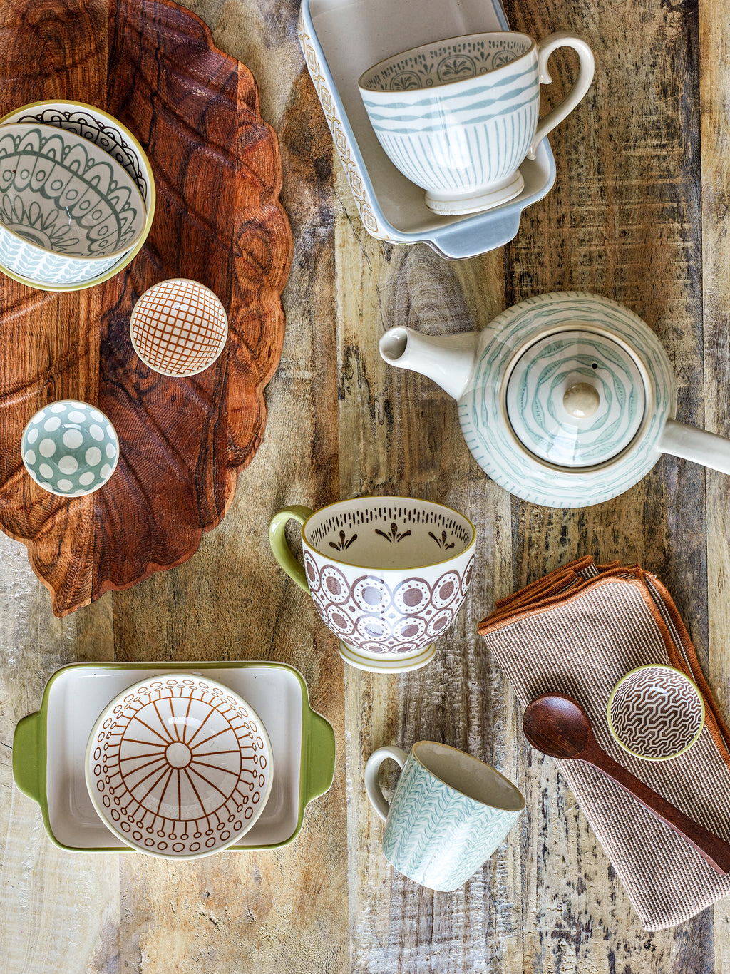 Maple Mug, Brown, Stoneware