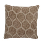 Cergy Cushion, Brown, Cotton