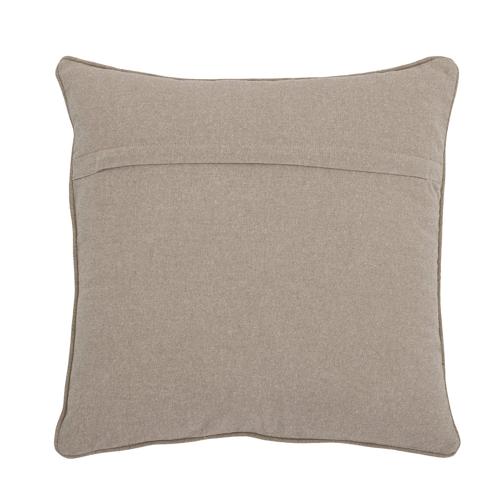 Cergy Cushion, Brown, Cotton