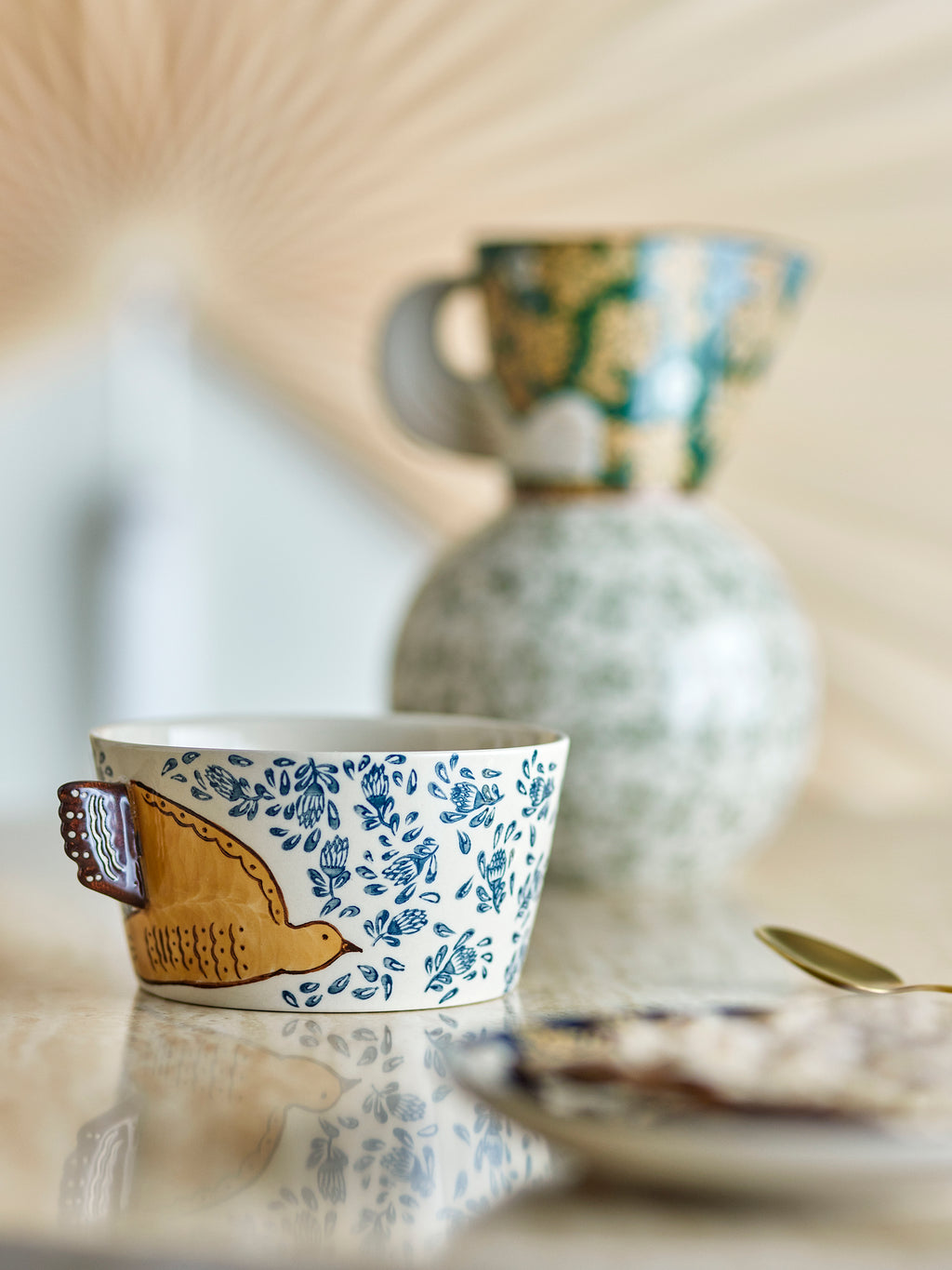 Hezha Bowl, Nature, Stoneware