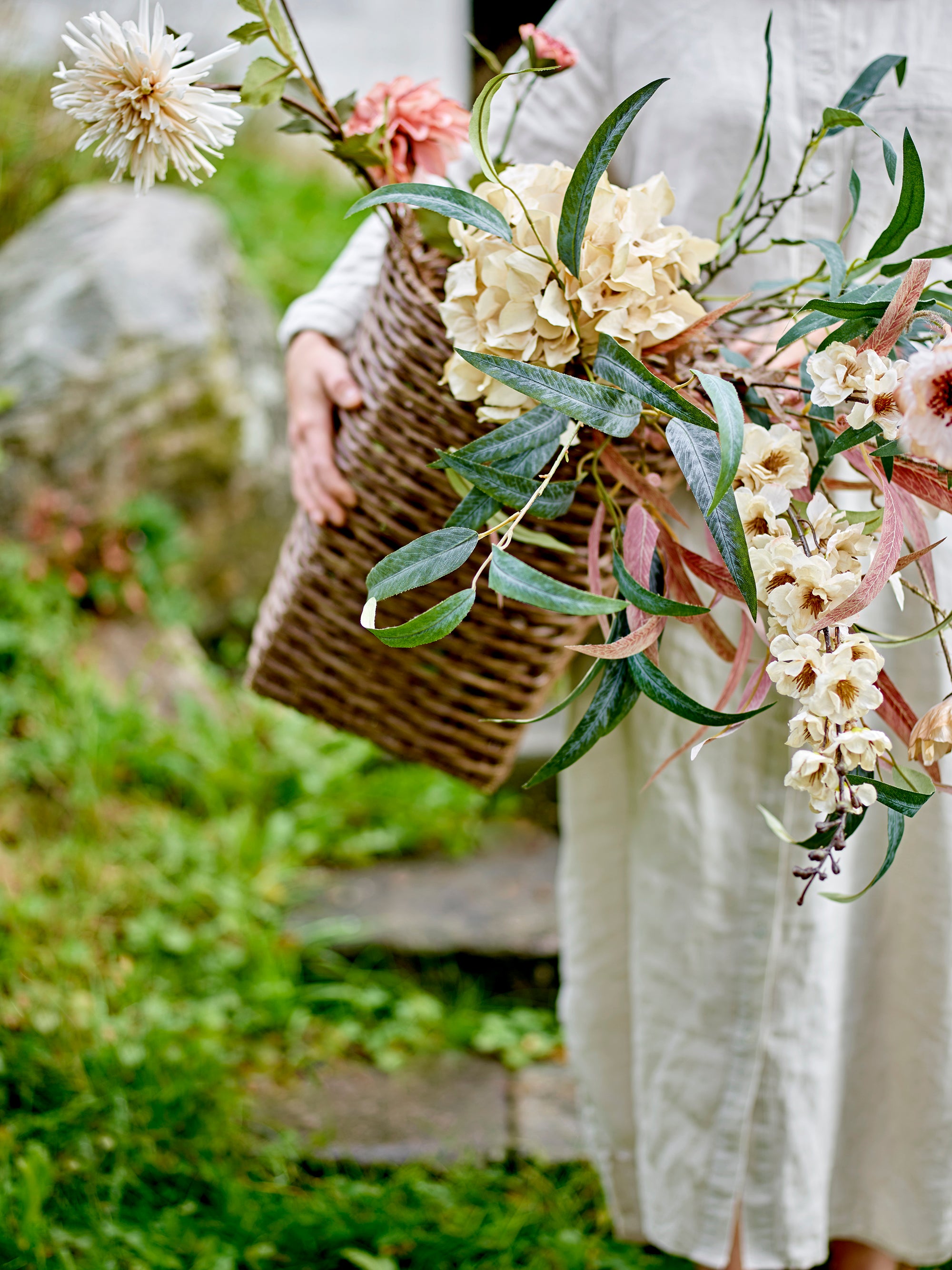 Hydrangea Stem, Nature, Artificial Flowers