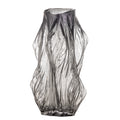 Tulla Vase, Grey, Glass