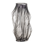 Tulla Vase, Grey, Glass
