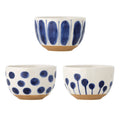 Linora Bowl, Blue, Stoneware