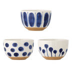 Linora Bowl, Blue, Stoneware