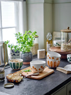 Linora Bowl, Blue, Stoneware