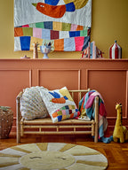 Colorine Throw, Multi, Recycled Cotton
