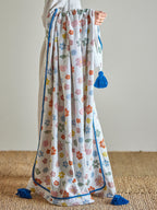 Cherry Throw, Multi, Recycled Cotton