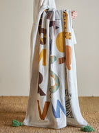 Memmo Throw, Multi, Recycled Cotton