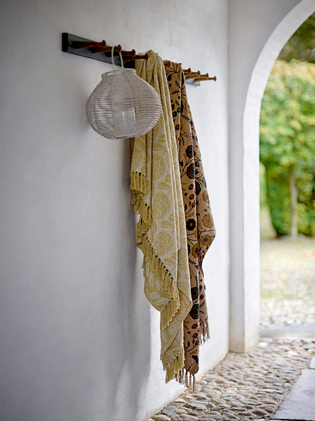 Eydis Throw, Nature, Recycled Cotton