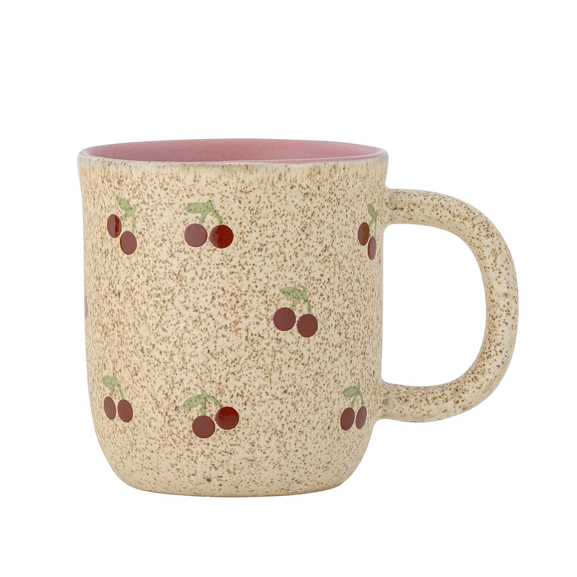 Cherry Cup, Rose, Stoneware