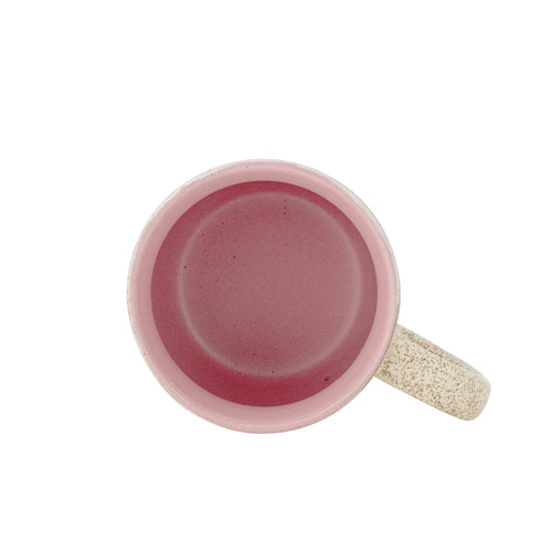 Cherry Cup, Rose, Stoneware
