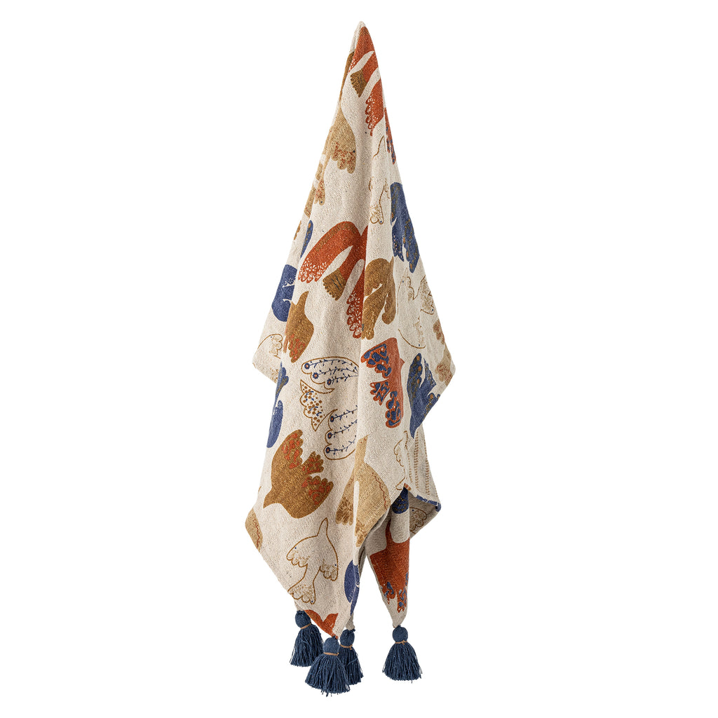 Anniversary Throw, Multi, Recycled Cotton