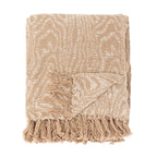 Okapi Throw, Brown, Recycled Cotton