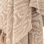 Okapi Throw, Brown, Recycled Cotton