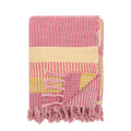 Isnel Throw, Pink, Recycled Cotton