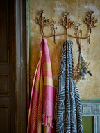 Isnel Throw, Pink, Recycled Cotton