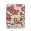 Salobre Throw, Brown, Recycled Cotton