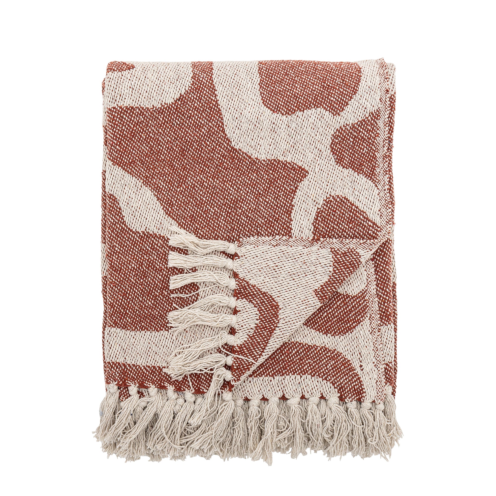 Salobre Throw, Brown, Recycled Cotton