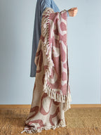 Salobre Throw, Brown, Recycled Cotton